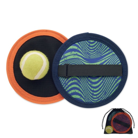 Jeu de balle personnalisable en Néoprène avec sac en filet en RPET SNATCH