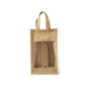Sac pour 2 bouteilles publicitaire en jute Koop Sac pour 2 bouteilles publicitaire en jute Koop
