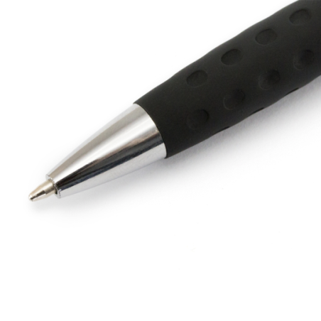 Stylo stylet publicitaire en métal avec grip - Sagur