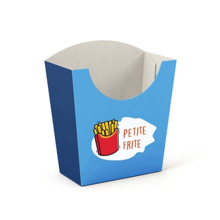 Barquette de frites personnalisable - 2 formats - Made in Europe