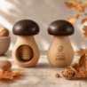 Casse-noix champignon personnalisé gravure ou 1 couleur - Made in Europe Casse-noix champignon personnalisé gravure ou 1 couleur - Made in Europe
