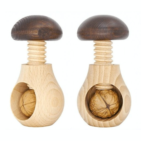 Casse-noix champignon personnalisé gravure ou 1 couleur - Made in Europe