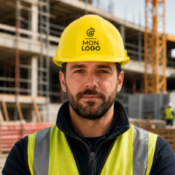 Casque de chantier pro...