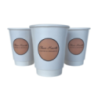 Gobelet en carton 100% personnalisé double paroi Made in Europe Ube Gobelet en carton 100% personnalisé double paroi Made in Europe Ube
