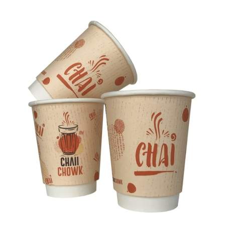 Gobelet en carton 100% personnalisé double paroi Made in Europe Ube
