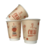 Gobelet en carton 100% personnalisé double paroi Made in Europe Ube Gobelet en carton 100% personnalisé double paroi Made in Europe Ube