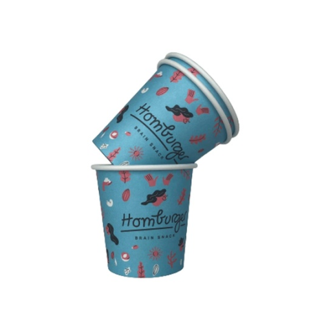 Gobelet en carton 100% personnalisé simple paroi - Made in Europe Yerba