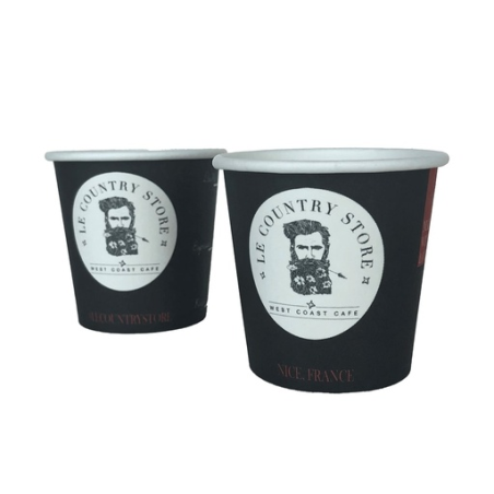 Gobelet en carton 100% personnalisé simple paroi - Made in Europe Yerba