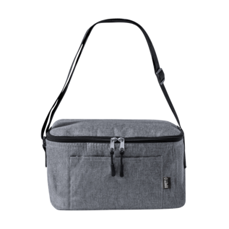 Sac isotherme personnalisable en RPET sa lunch box de 700ml et couverts en PP récyclé - Glaxia