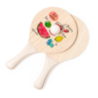 Raquette Plage personnalisable en bois paille de blé et PP Zaxia Raquette Plage personnalisable en bois paille de blé et PP Zaxia
