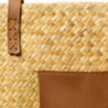 Sac de plage personnalisable en paille et similicuir Moxia Sac de plage personnalisable en paille et similicuir Moxia