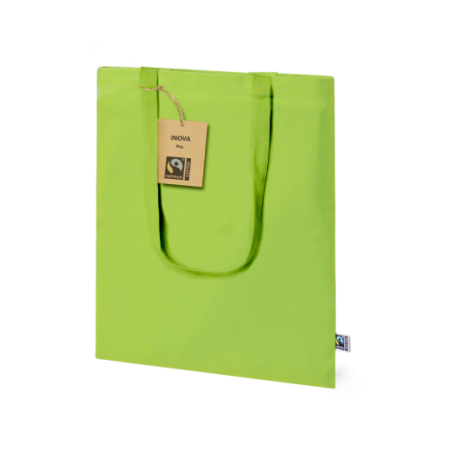 Tote bag publicitaire 100% coton 180g/m2 Inova Fairtrade