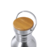 Gourde inox personnalisable 800ml simple paroi - Milk Gourde inox personnalisable 800ml simple paroi - Milk