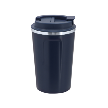 Mug isotherme personnalisable à double paroi en inox recyclé 400ml - Karnix