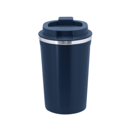 Mug isotherme personnalisable à double paroi en inox recyclé 400ml - Karnix