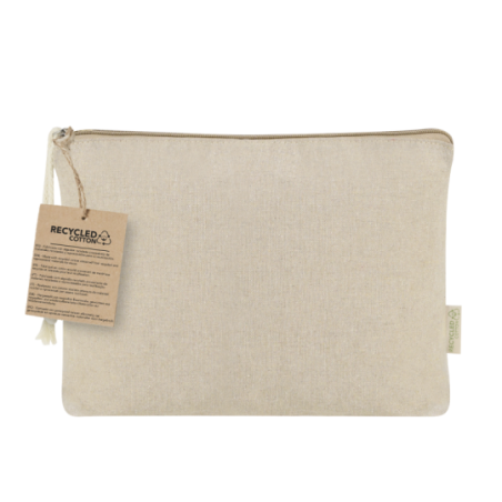 Trousse de toilette publicitaire 100% coton recyclé Theris