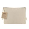 Trousse de toilette publicitaire 100% coton recyclé Theris Trousse de toilette publicitaire 100% coton recyclé Theris