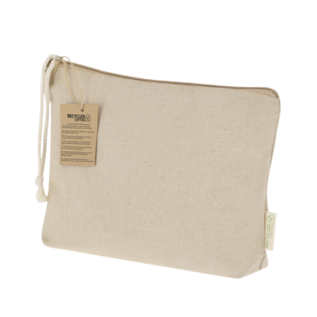 Trousse de toilette publicitaire 100% coton recyclé Theris