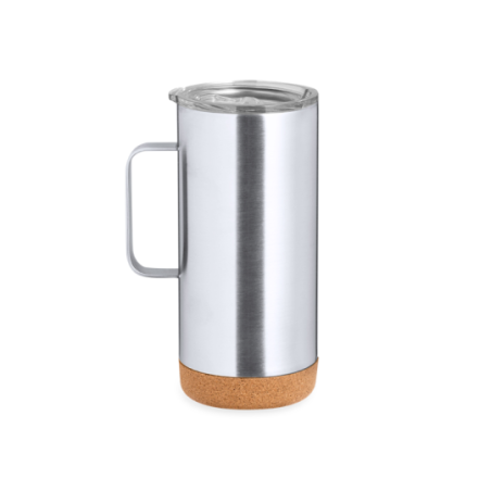 Mug isotherme personnalisé à double paroi en inox recyclé 450ml - Frilan