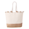 Sac de plage personnalisé en coton 280g/m2 et jute Belesi Sac de plage personnalisé en coton 280g/m2 et jute Belesi