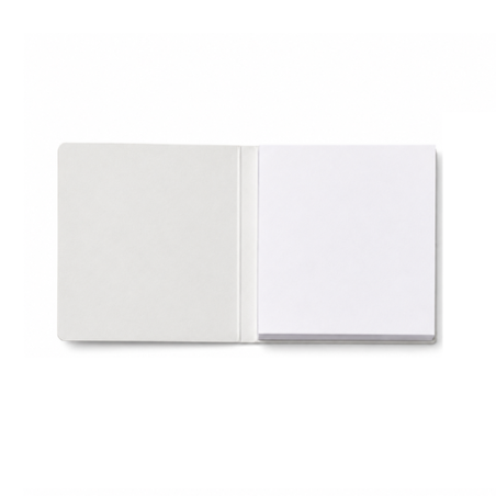 Bloc de post-it personnalisable avec couverture Mémor-it® pocket PEFC - Fab France - 4 tailles aux choix