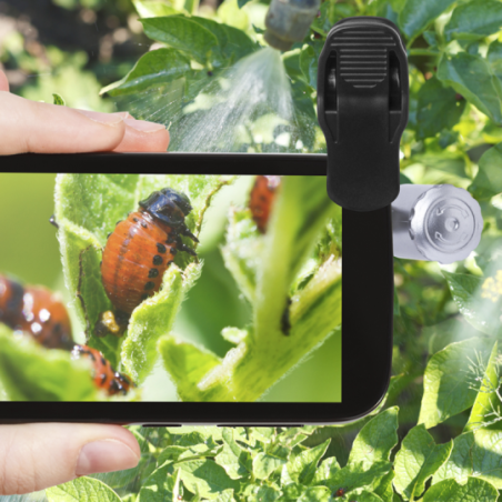 Lentille pour smartphone personnalisée Microscope Dicson 60X