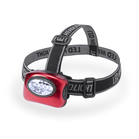 Lampe frontale publicitaire 5 led 3 positions Lokys
