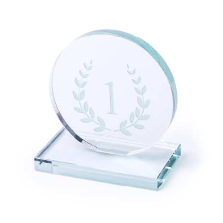 Trophée en verre personnalisable Owen