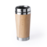 Tasse isotherme personnalisable inox et bambou 500ml Ariston Tasse isotherme personnalisable inox et bambou 500ml Ariston