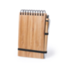 Bloc-notes publicitaire en bambou Tumiz Bloc-notes publicitaire en bambou Tumiz