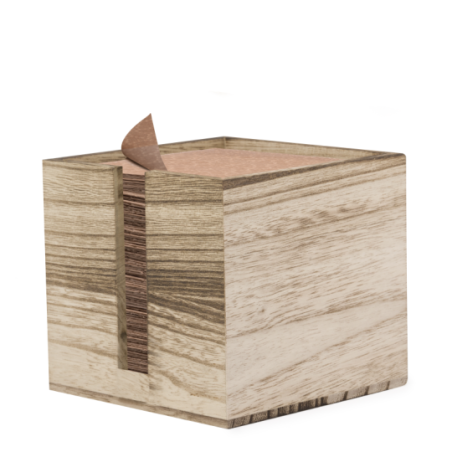 Porte-Serviettes publicitaire en bois Yingo