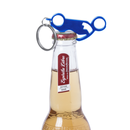 Porte-clés personnalisé ouvre-bouteille Blicher