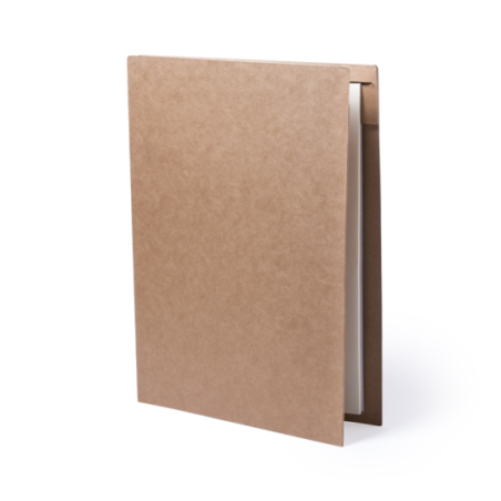Conférencier publicitaire en carton recyclé avec stylo Bloguer