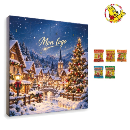 Calendrier de l'avent XXL personnalisable Haribo - Sweety