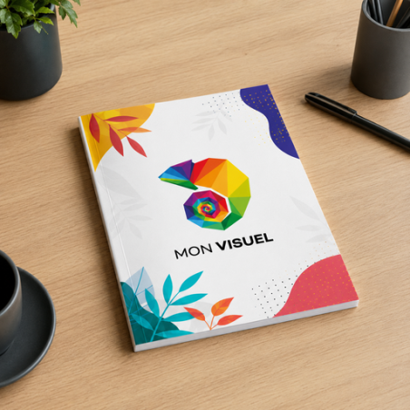 Carnet A5 personnalisé fabrication Française – 48 / 80 / 96 feuilles – Guy