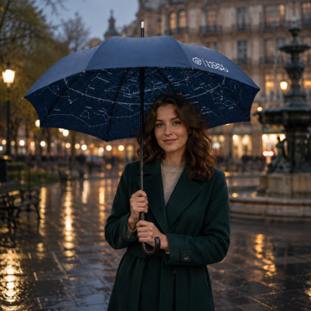 Parapluie personnalisable standard Céleste