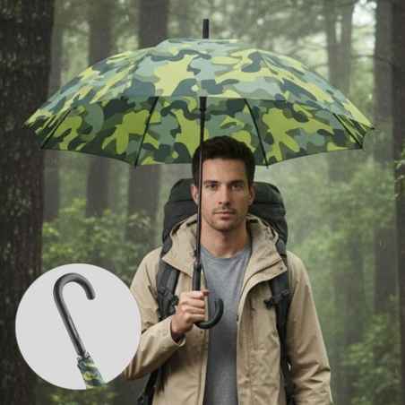 Parapluie personnalisable standard camouflage Wild