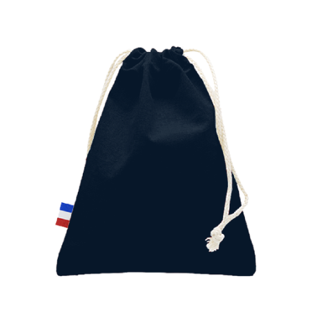Pochon publicitaire en 100% coton tissé Made in France Valentin
