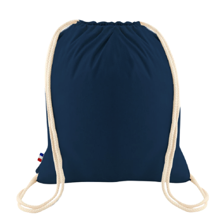 Sac à dos personnalisable en coton tissé 150g/m2 100% français Angus