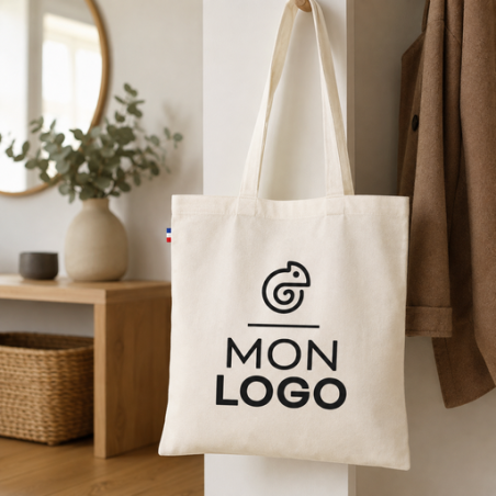 Tote-bag personnalisable 150gr/m2 en 100% coton Oeko-tex confection et marquage en france François