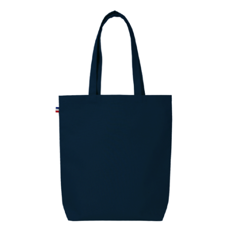 sac cabas publicitaire avec soufflet de fond en coton tissé 240g/m2 100% français Jacques
