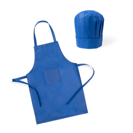 Tablier et toque personnalisable pour enfant en TNT Legox