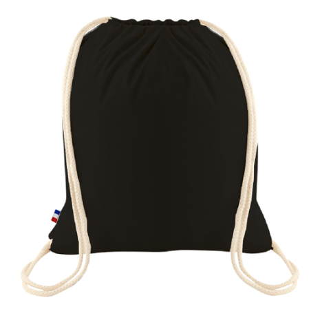 Sac à dos personnalisable en coton tissé 150g/m2 confection et marquage France Serena