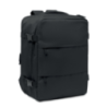 Sac à dos personnalisable extensible cabine 600D RPET avec support PU 20L ASPEN Sac à dos personnalisable extensible cabine 600D RPET avec support PU 20L ASPEN