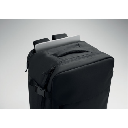 Sac à dos personnalisable extensible cabine 600D RPET avec support PU 20L ASPEN