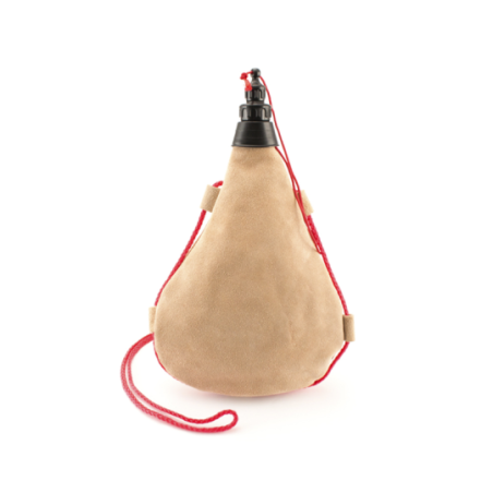 Outre à vin personnalisable en cuir 1L - Bacchus