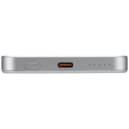 Batterie externe publicitaire magnétique Avis 5000 mAh en aluminium recyclé RCS