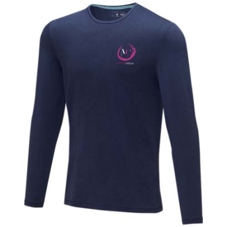 T-shirt personnalisé PONOKA - Homme - 95% Coton Bio GOTS 5% elasthanne 200 g/m² - XS à 3XL