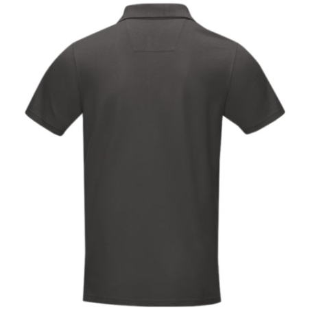 Polo personnalisable Graphite en coton bio certifié GOTS homme - XS à 3XL