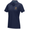 Polo personnalisable Graphite en coton bio certifié GOTS femme - XS à XXL Polo personnalisable Graphite en coton bio certifié GOTS femme - XS à XXL